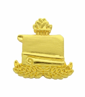 BLANK GOLD PIN FOR ENGRAVING