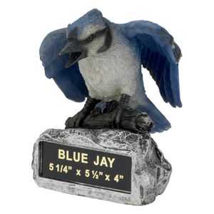 BLUE JAY MASCOT TROPHY