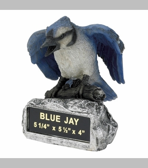 BLUE JAY MASCOT TROPHY WITHOUT PLATE