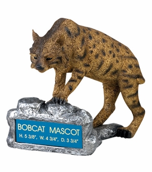 BOBCAT MASCOT TROPHY