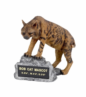 BOBCAT MASCOT TROPHY WITHOUT PLATE