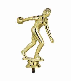 BOWLING FEMALE TROPHY FIGURE