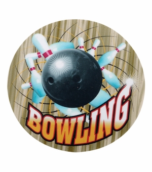 2 Inch in Diameter Round Bowling Mylar Insert