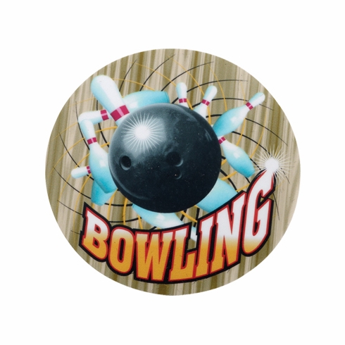 2 Inch in Diameter Round Bowling Mylar Insert