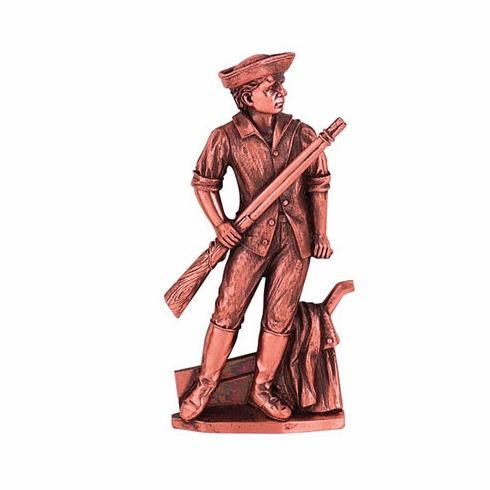 BRONZE MINUTEMAN PLAQUE MOUNT, 6
