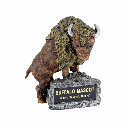 BUFFALO MASCOT TROPHY
