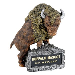 BUFFALO MASCOT TROPHY