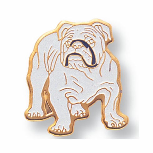 BULL DOG PIN ENAMELED