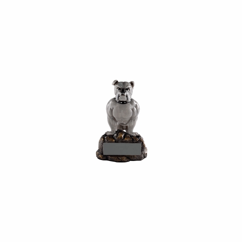 BULLDOG MASCOT TROPHY WITHOUT PLATE