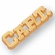 CAPTAIN CHENILLE PIN GOLD