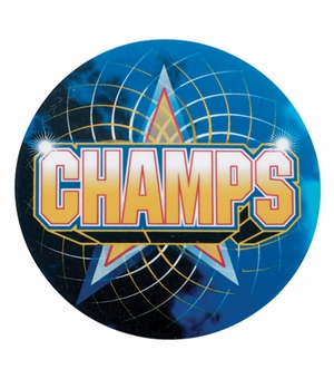 2 Inch in Diameter Round Champs Mylar Insert