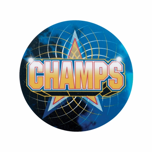 2 Inch in Diameter Round Champs Mylar Insert