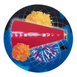 2 Inch in Diameter Round Cheerleading Mylar Insert