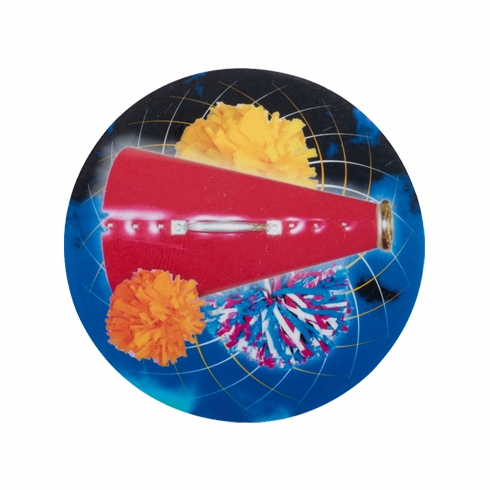 2 Inch in Diameter Round Cheerleading Mylar Insert