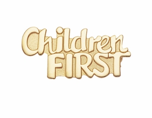 CHILDREN FIRST PIN