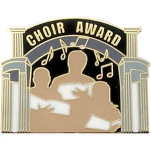 CHOIR AWARD PIN ENAMELED