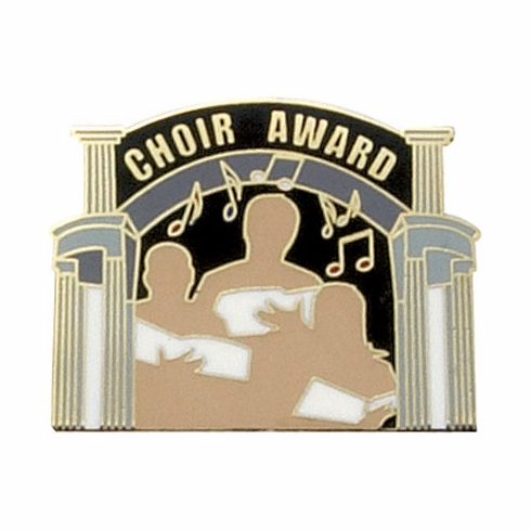 CHOIR AWARD PIN ENAMELED