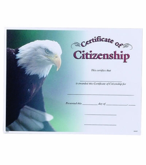 CITIZENSHIP CERTIFICATE
