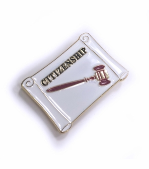 CITIZENSHIP LAPEL PIN