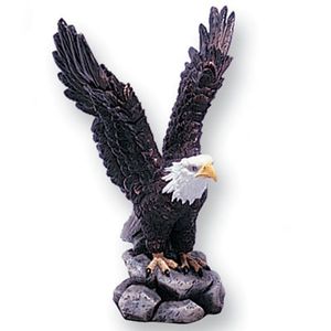 COLORED RESIN EAGLE, 6-1/2 INCH