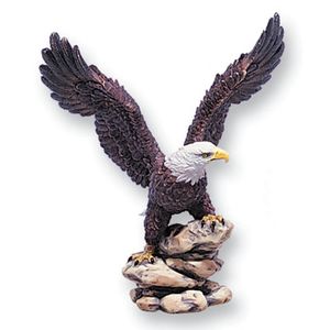 COLORED RESIN EAGLE, 8-1/2 INCH
