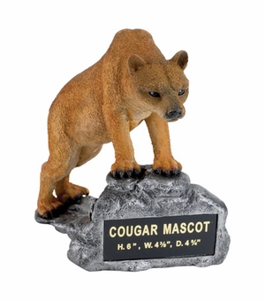 COUGAR MASCOT TROPHY