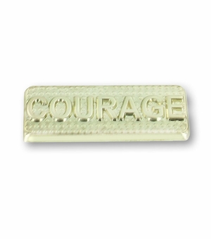 COURAGE GOLD LAPEL PIN