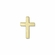 CROSS CHENILLE PIN GOLD