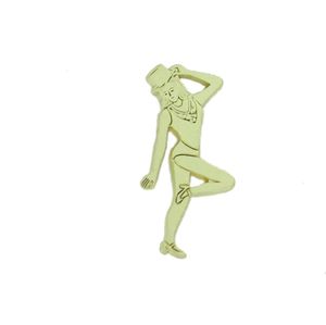 DANCE CHENILLE PIN GOLD