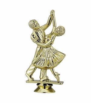 DANCING COUPLE TROPHY FIGURE