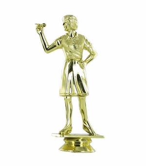 DARTS FEMALE TROPHY FIGURE
