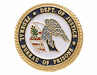 DEPARTMENT OF JUSTICE FEDERAL BUREAU OF PRISON PIN