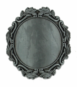 DIE CAST DECORATIVE CASTING FOR DRINKWARE HOLDS 2 INCH INSERT