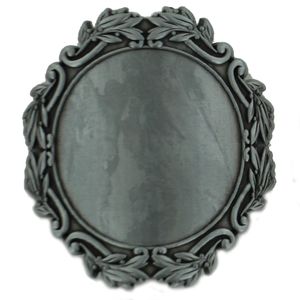 DIE CAST DECORATIVE CASTING FOR DRINKWARE HOLDS 2 INCH INSERT