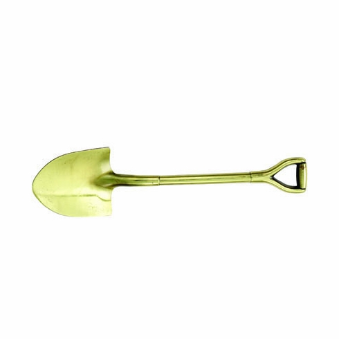 DIE CAST SHOVEL GOLD WITH STUDS, 8X2