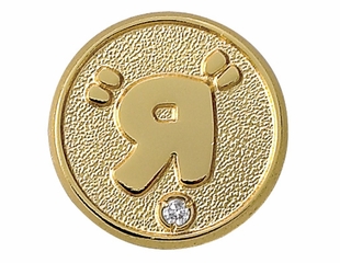 Die-Struck Custom Lapel Pins with Two Dimensional Designs