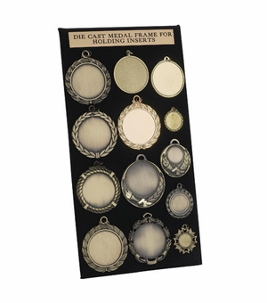 DISPLAY DIE CAST MEDAL FRAMES