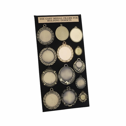 DISPLAY DIE CAST MEDAL FRAMES