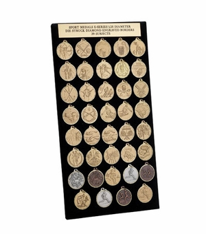 DISPLAY E SERIES SPORTS MEDALS