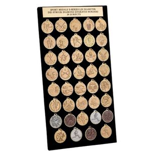 DISPLAY E SERIES SPORTS MEDALS