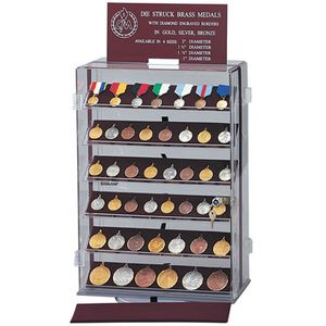 DISPLAY OF MEDALS & MEDALLIONS