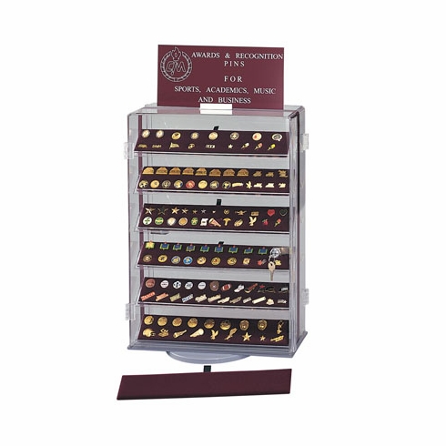 DISPLAY OF PINS & MEDALLIONS