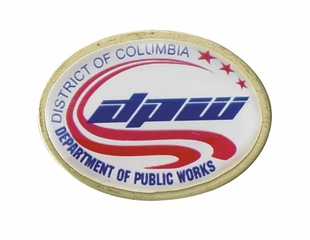 DISTRICT OF COLUMBIA DEPARTMENT OF PUBLIK WORKS PIN