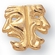 DRAMA CHENILLE PIN GOLD
