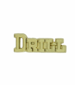  DRILL CHENILLE PIN GOLD