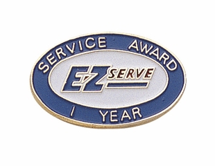 E-Z YEARS OF SERVICE PIN