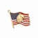 EAGLE & AMERICAN FLAG PIN