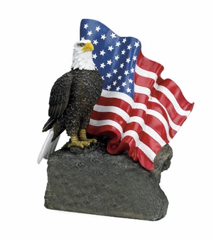 EAGLE FLAG TROPHY  NO PLATE