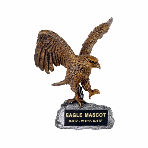 EAGLE MASCOT TROPHY WITHOUT PLATE