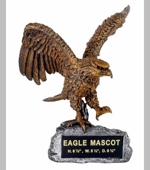 EAGLE MASCOT TROPHY WITHOUT PLATE